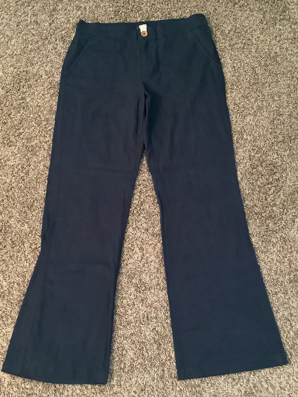 Roxy pants, color: navy, size: L